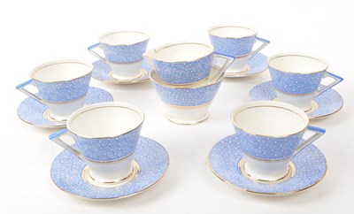 Lot 411 - COLLECTION OF EARLY 20TH-CENTURY ART DECO TEA SERVICE PIECES