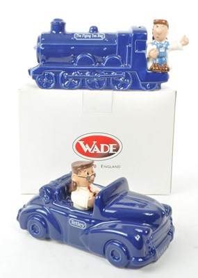 Lot 412 - WADE - TETLEY - TWO CERAMIC MONEY BOXES