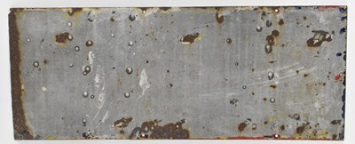 Lot 42 - ST. JULIEN TOBACCO - EARLY 20TH CENTURY ENAMEL ADVERTISING SIGN