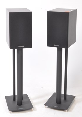Lot 431 - MISSION TWO MODERN LOUD SPEAKERS LX-2 W/ STANDS