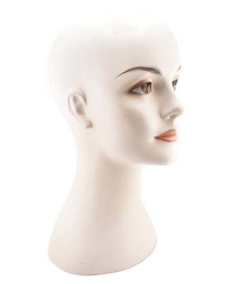 Lot 213 - ART DECO CIRCA 1930S FEMALE MANNEQUIN HEAD BUST