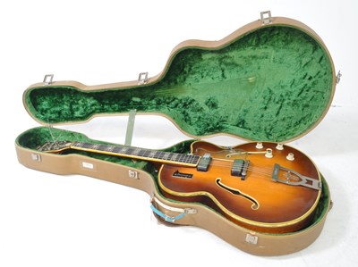 Lot 390 - HOFNER - COMMITTEE - 1965 ELECTRIC ACOUSTIC GUITAR