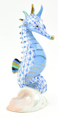 Lot 98 - HEREND OF HUNGARY - EARLY 2000S SEAHORSE FIGURINE
