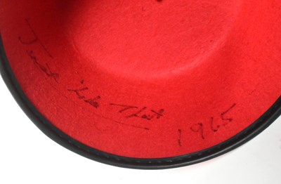 Lot 100 - TOMMY COOPER - ORIGINAL OWNED AND WORN ICONIC RED FEZ