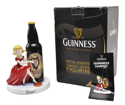 Lot 24 - GUINNESS - ROYAL DOULTON GUINNESS HARPIST MCL29